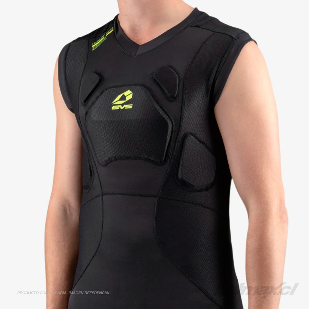 Protector interior de pecho TUG Impact Vest Black | EVS